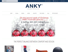 Tablet Screenshot of ankyaustralia.com